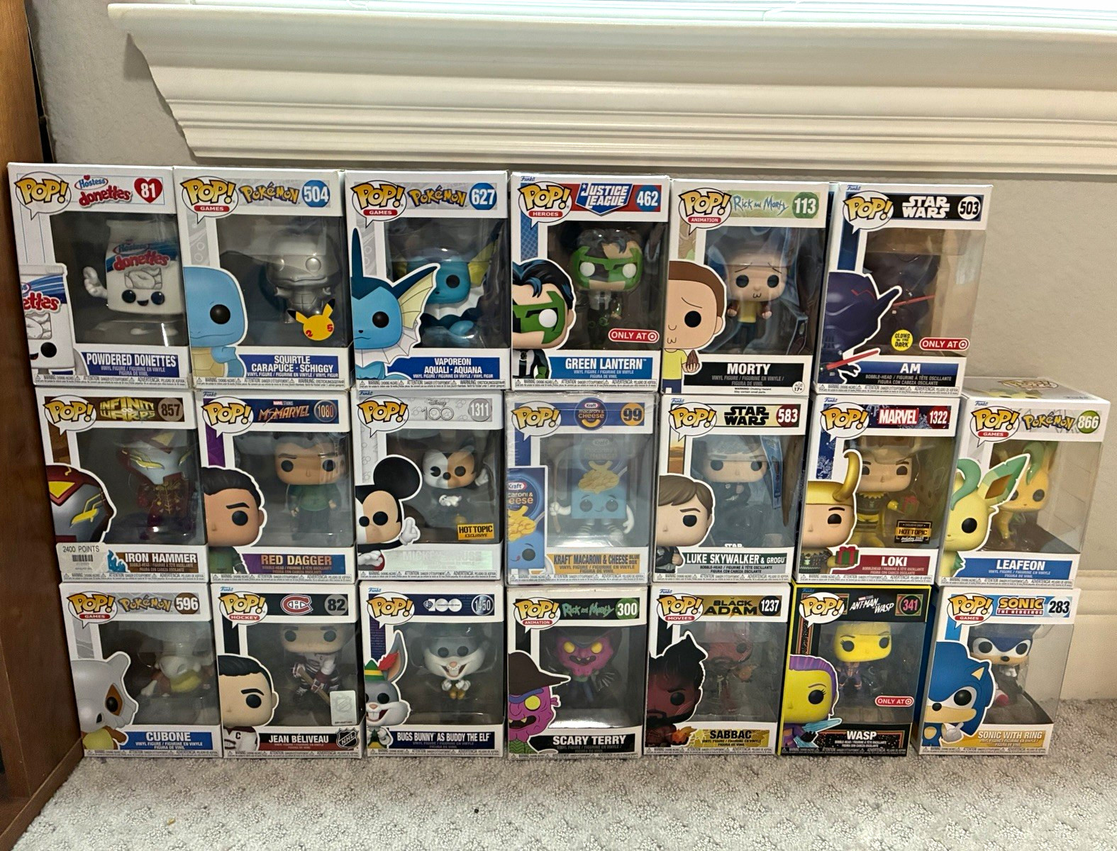 Funko Pop! 20-pack $12/each for individual