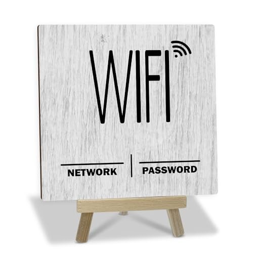 WiFi Password Sign WiFi Sign Table Centerpieces, WiFi Password Sign - 42