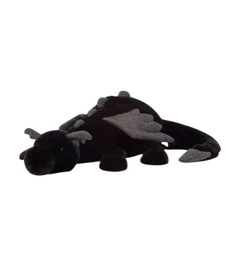 Jellycat Onyx Black Sky Dragon Huge 50CM Plush - BNWT w/ Dust Bag & Gift Tags