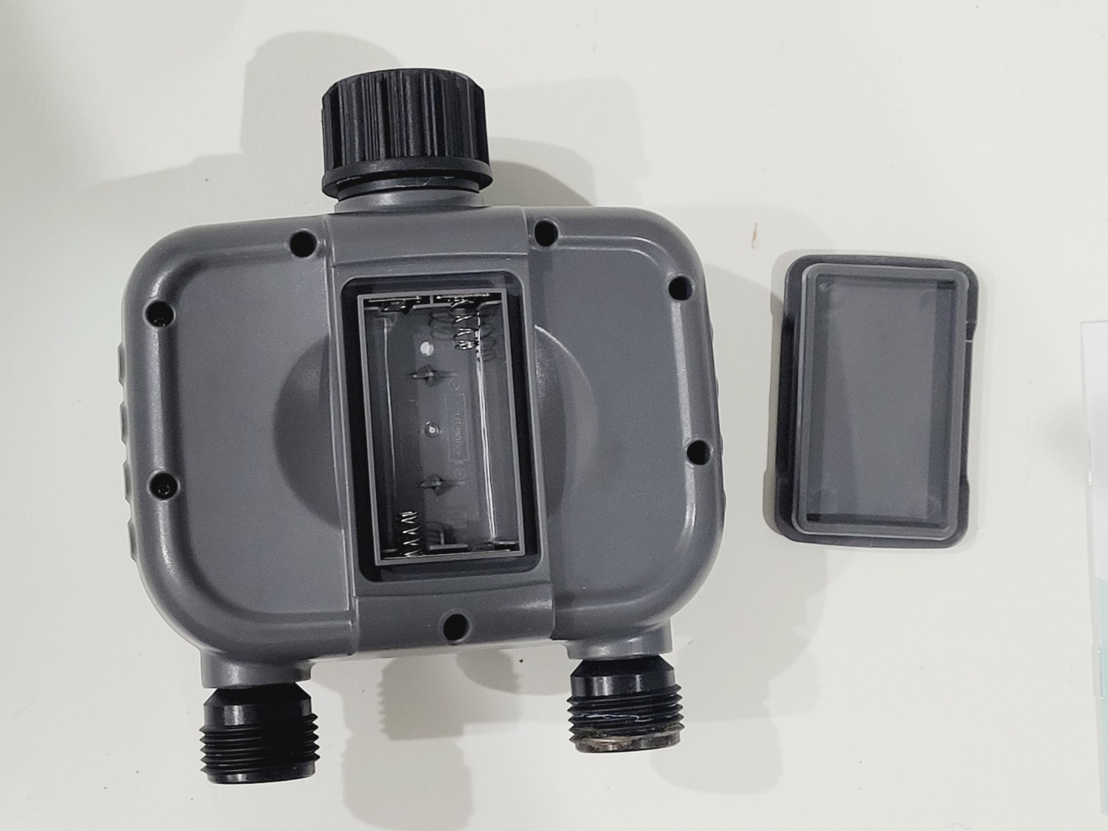 Water Timer for Garden Hose Programmable, 2 Zone Sprinkler Timer with Rain Delay