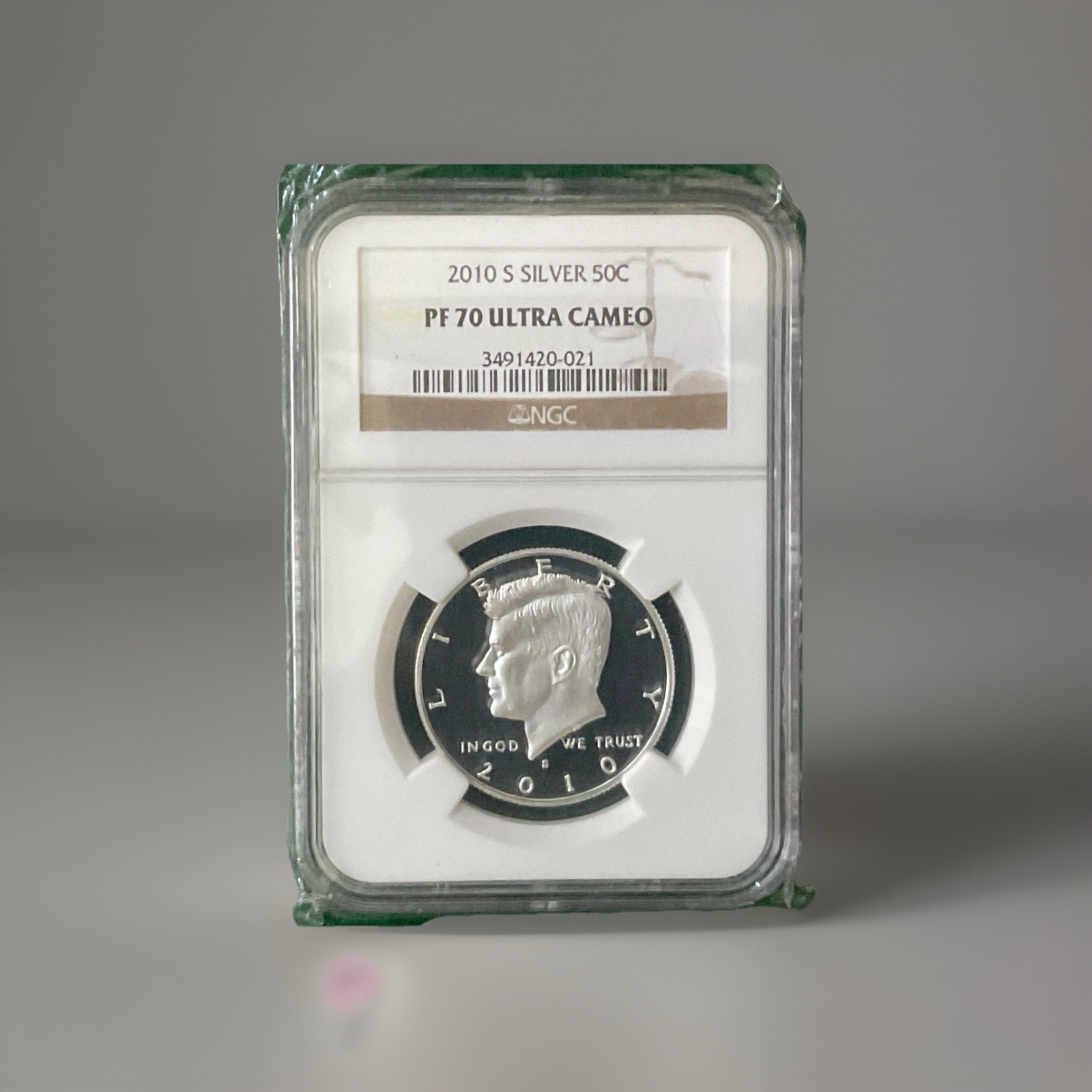 Silver 2010 s Kennedy PF 70 Ultra Cameo Half Dollar - T18