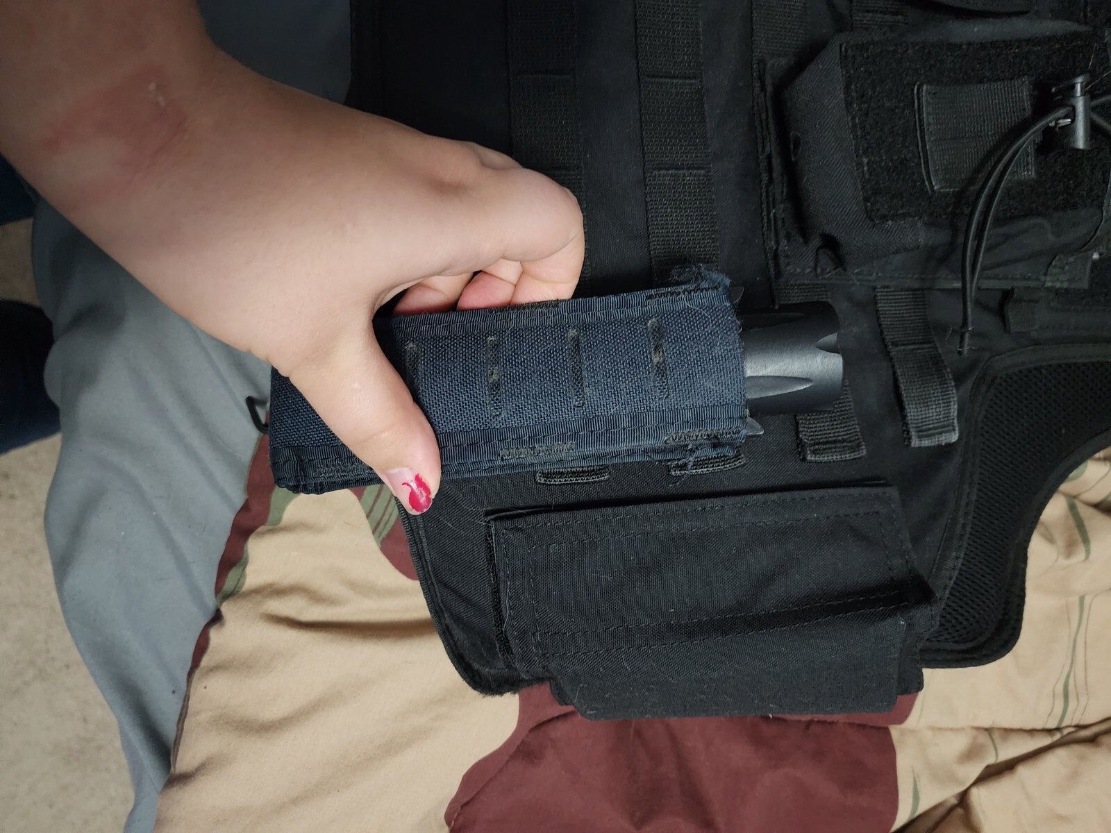 bullet proof vest lever 3