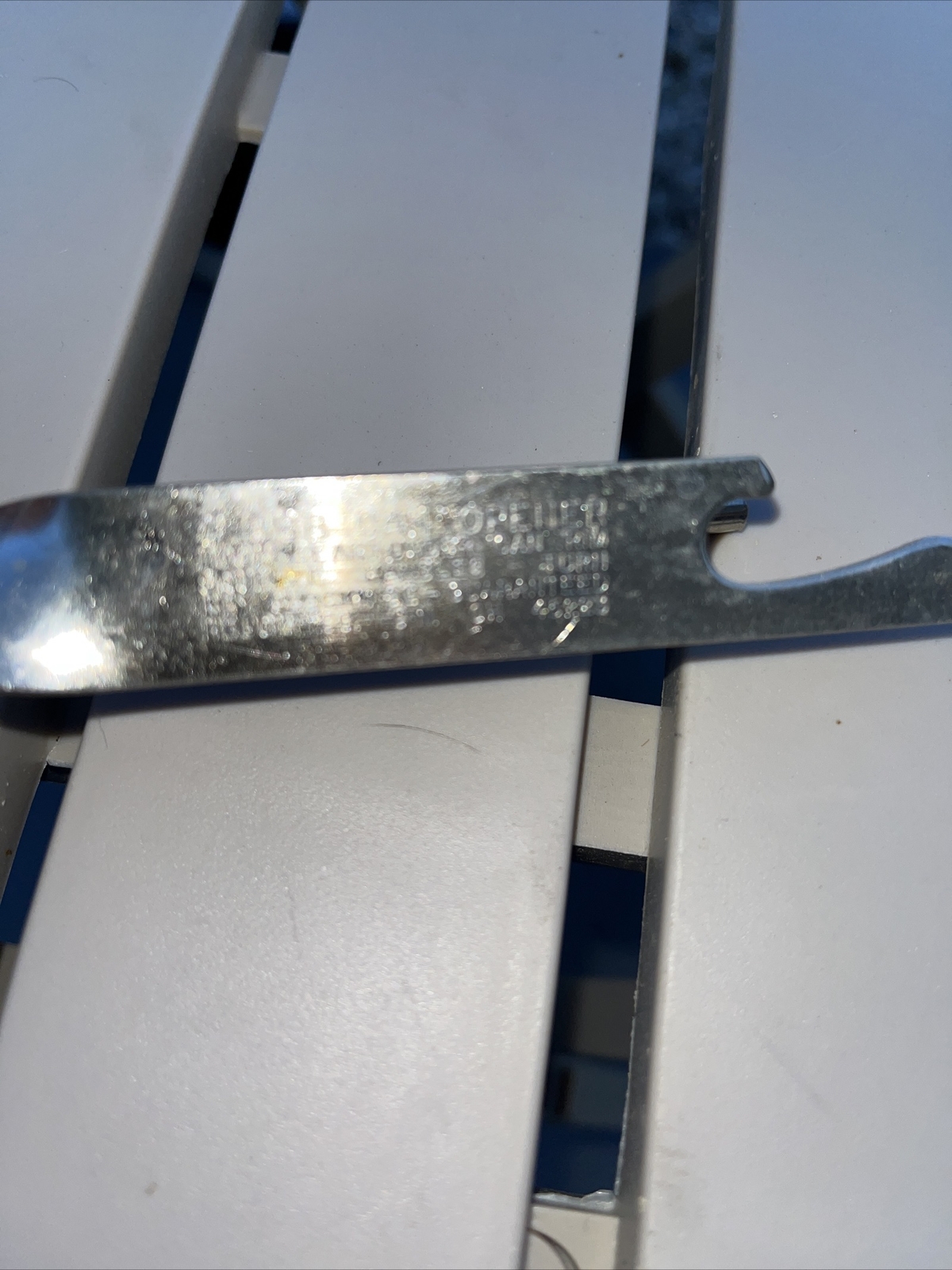 Vintage Heuck Model 888 Can Bottle Opener Multipurpose Tool