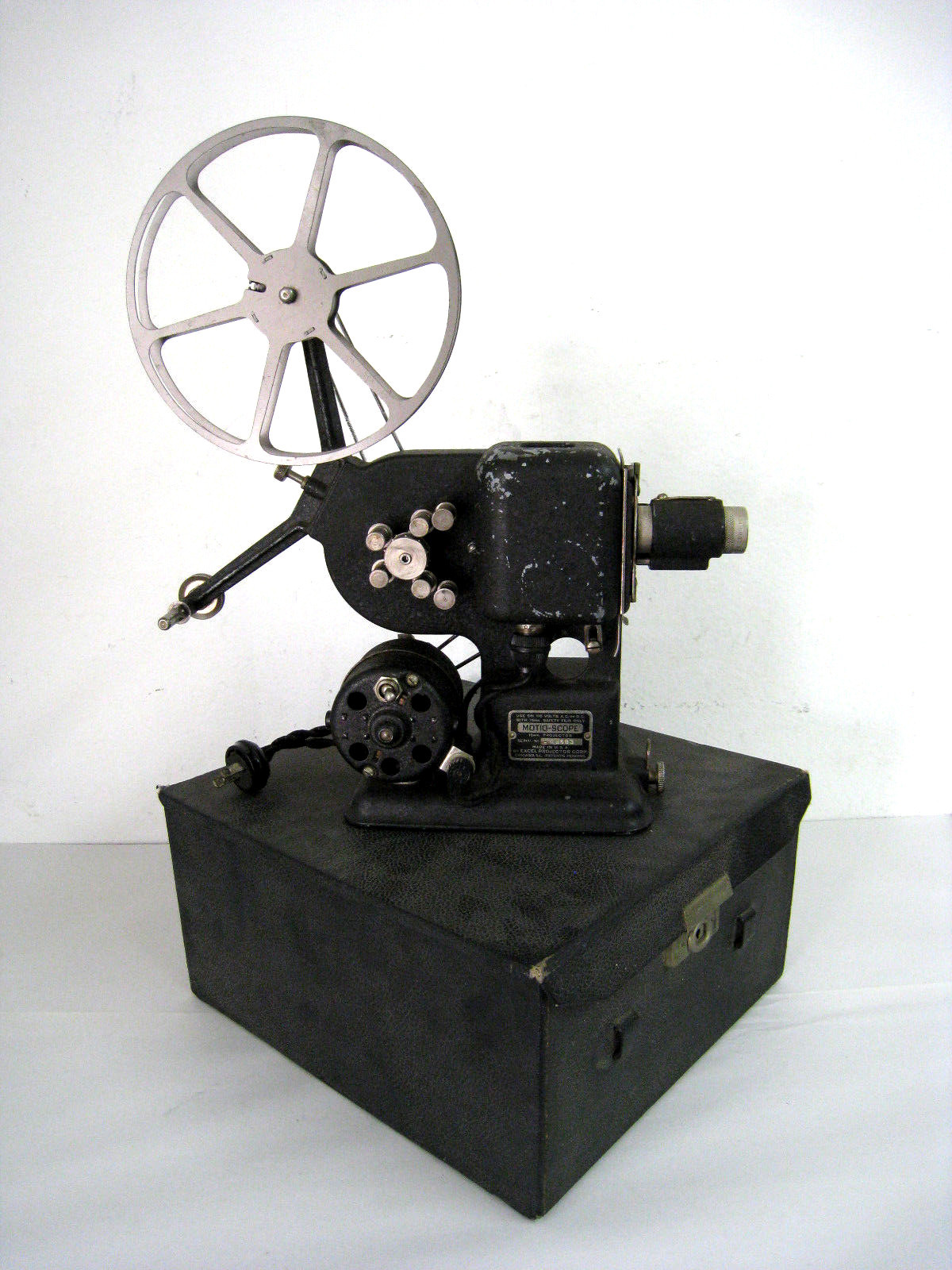 Vintage 16mm Excel Projector Corp Film Motio-Scope 1940s Kodak Kodascope
