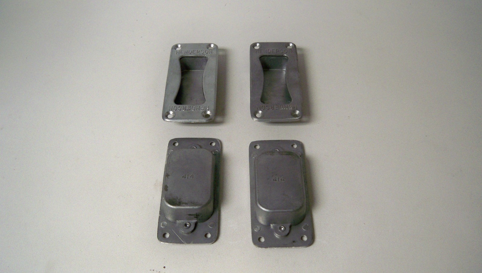 *NEW* Henderson 414 Door Handle Rectangular Flush Pull (Qty 4)
