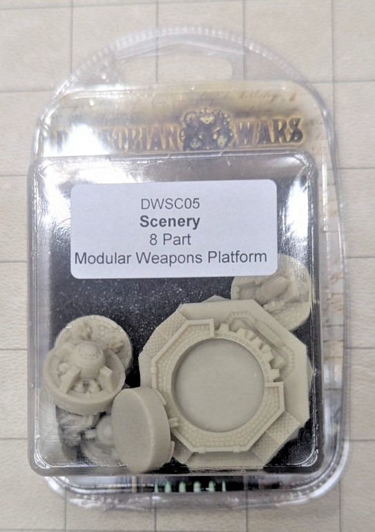 Spartan Games Dystopian Wars #DWSC05 MODULAR WEAPONS PLATFORM in blister