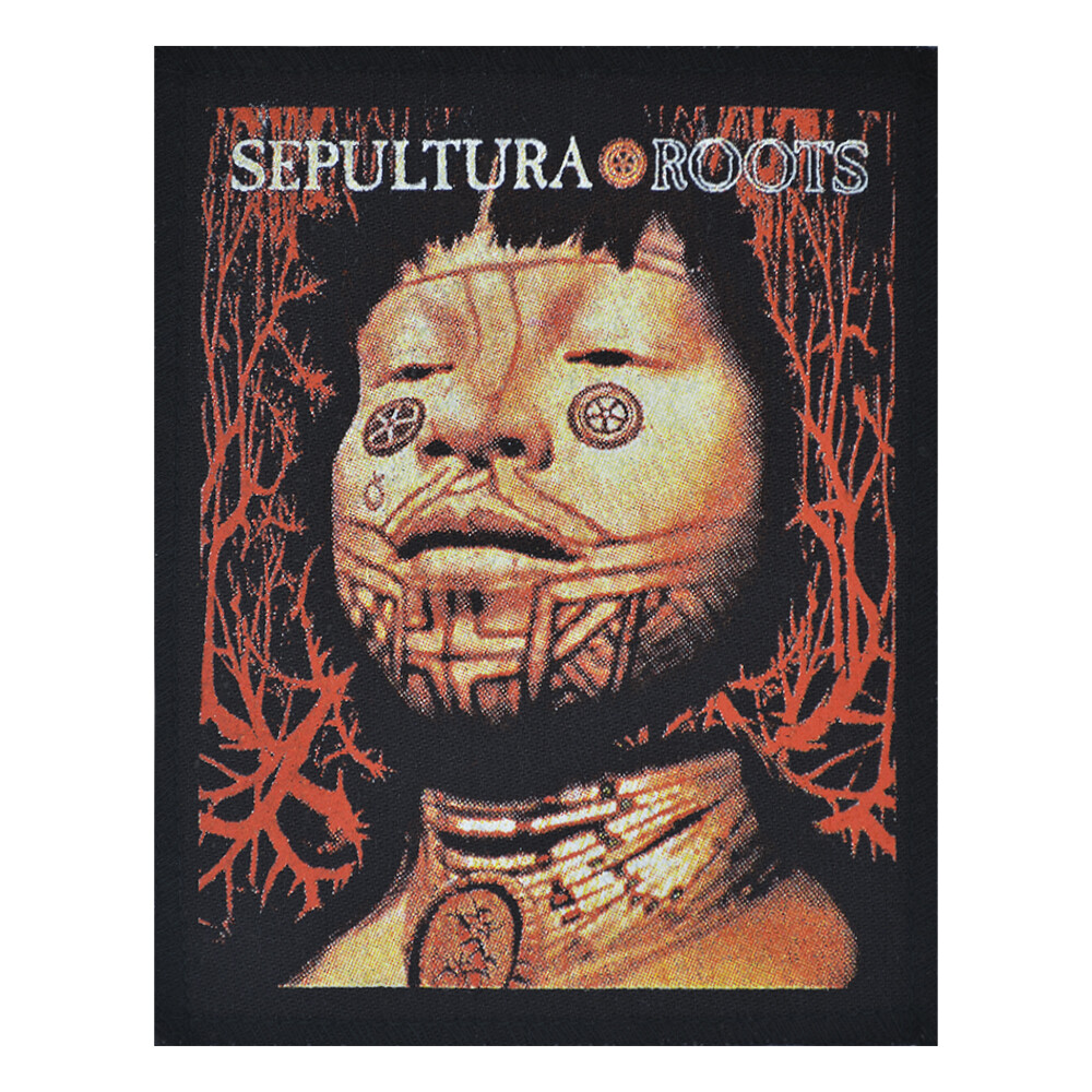 Sepultura Roots Patch Album Cover Printed Sew On Band Logo Heavy Groove Metal