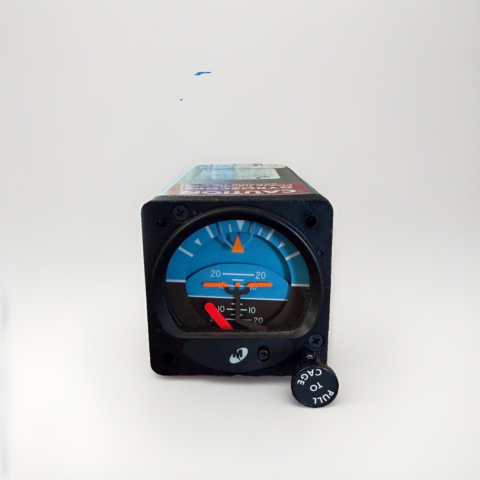 MID- CONTINENT INST ATTITUDE INDICATOR P/N 4200-10 (15 Deg Tilt)