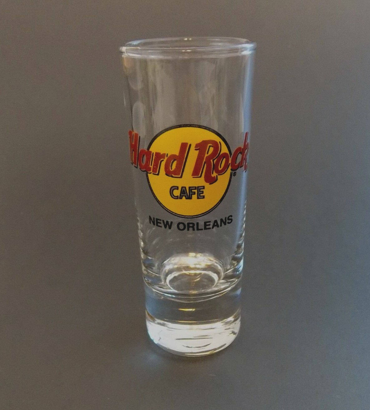 Hard Rock Cafe ~ New Orleans ~ Louisiana ~ Tall Shot Glass ~ Collectible