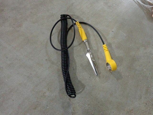 Inline SMT Groundstrap1 Clip-on ground strap