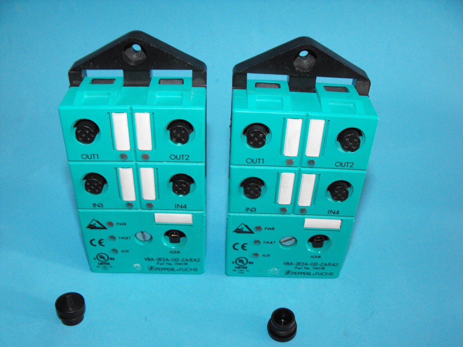 PEPPERL+FUCHS VBA-2E2A-G2-ZA/EA2.AS-Interface Sensor.114618.(LOT2PCS).USED