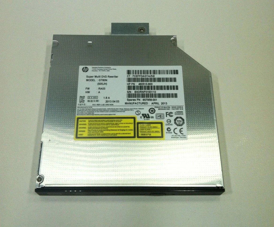 HP All In One PC 19-2113W SATA CD-RW DVD±RW Optical Driver + Bezel 657958-001