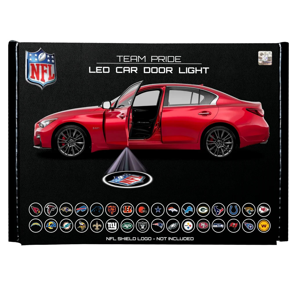 NFL LED Car Door Projector Lights - Team Logo Football Auto Truck Accessory[NEW]
