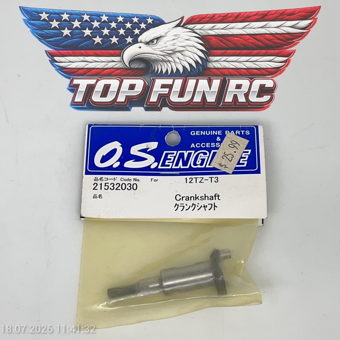 O.S. 21532030 crankshaft got .12TZ-T3 nitro rc engine