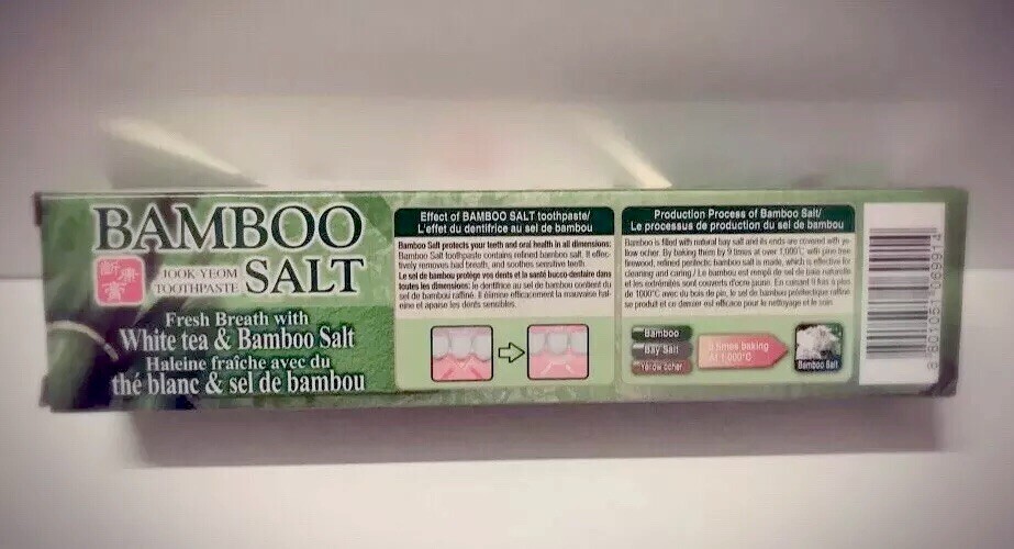LG BAMBOO SALT TOOTHPASTE 160G 2PACKS