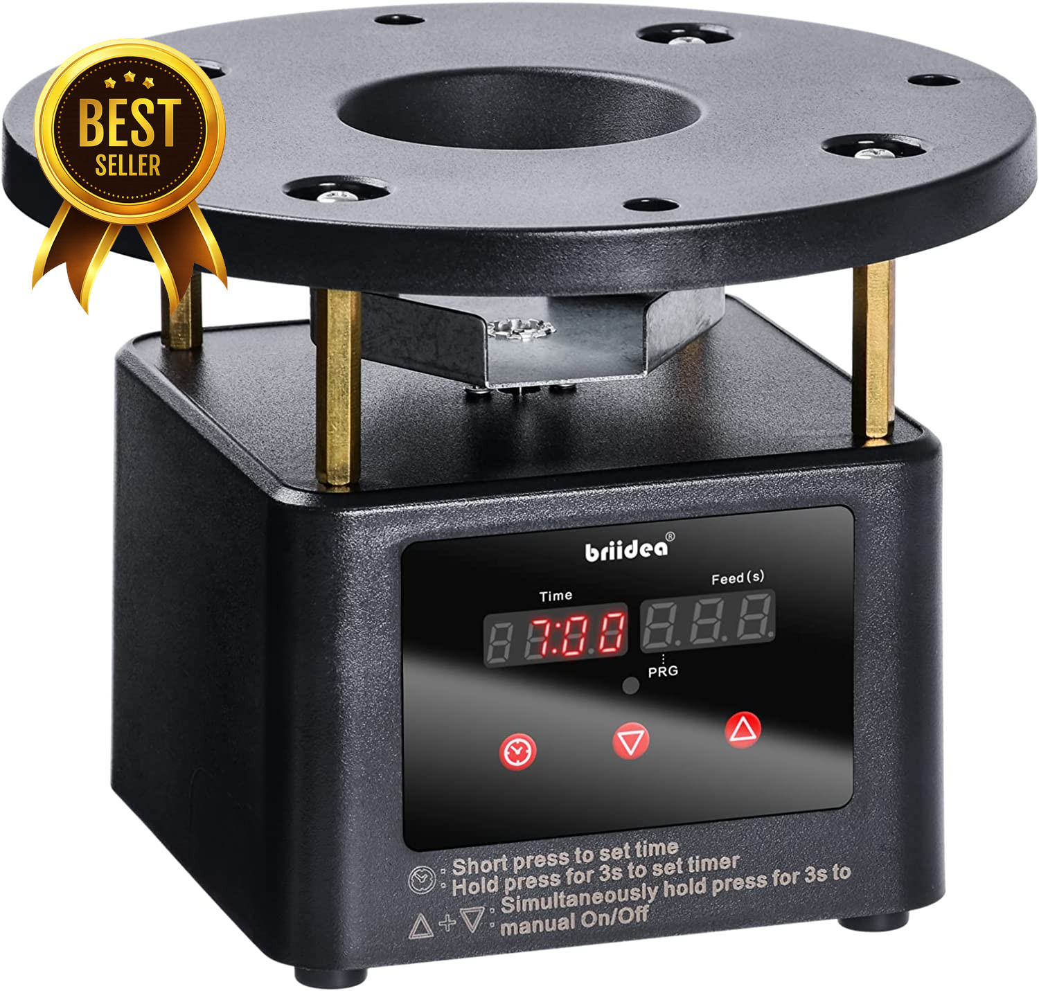 Deer Feeder Timer Kit All-in-One Programmable Digital Motor Spinner Plate Adjust