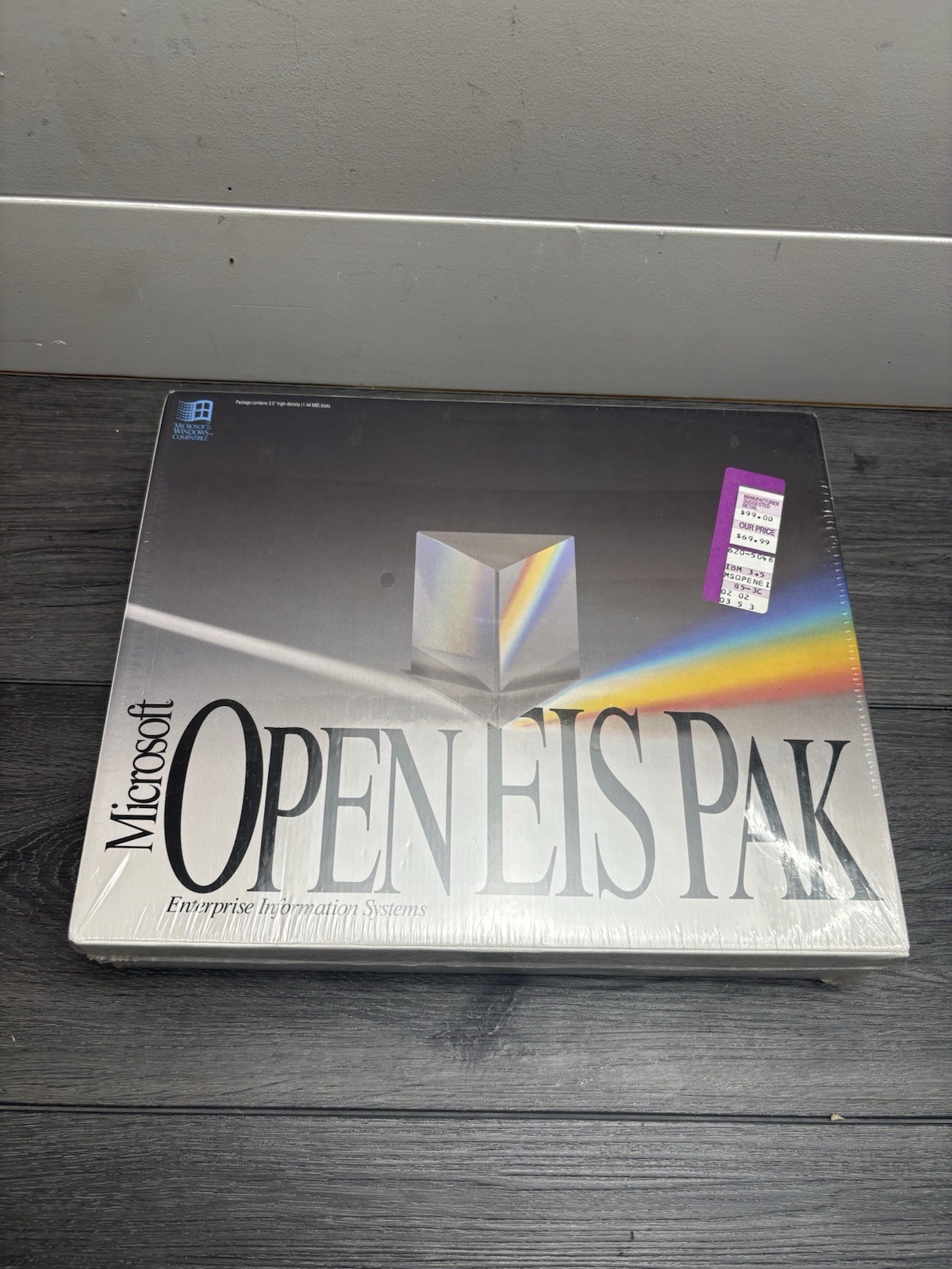 Vintage Microsoft Open EIS PAK Software 1.0 Sealed Software
