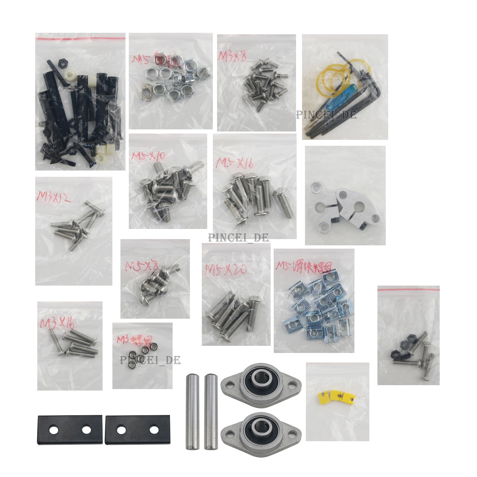 Unassembled 3D Laser Scanner DIY Kit Supports Phone Camera for Maker Project