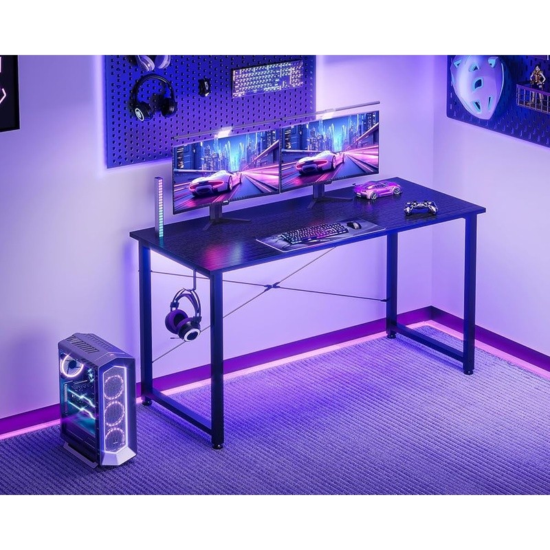 Versatile Home Office Desk Computer Table W/ Efficient Storage & Quick Assembly