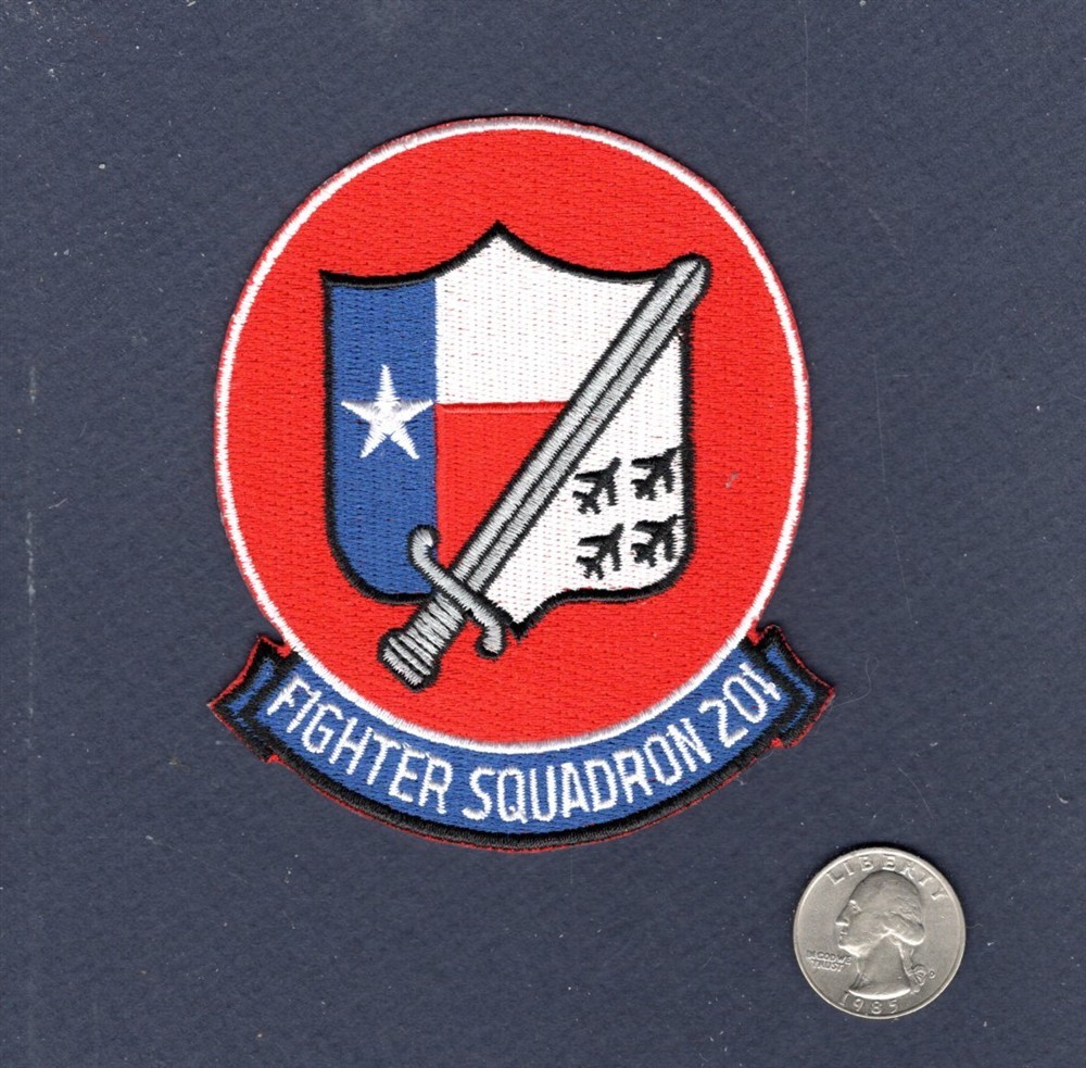 VF-201 HUNTERS US Navy F-14 TOMCAT F-4 PHANTOM Squadron Patch