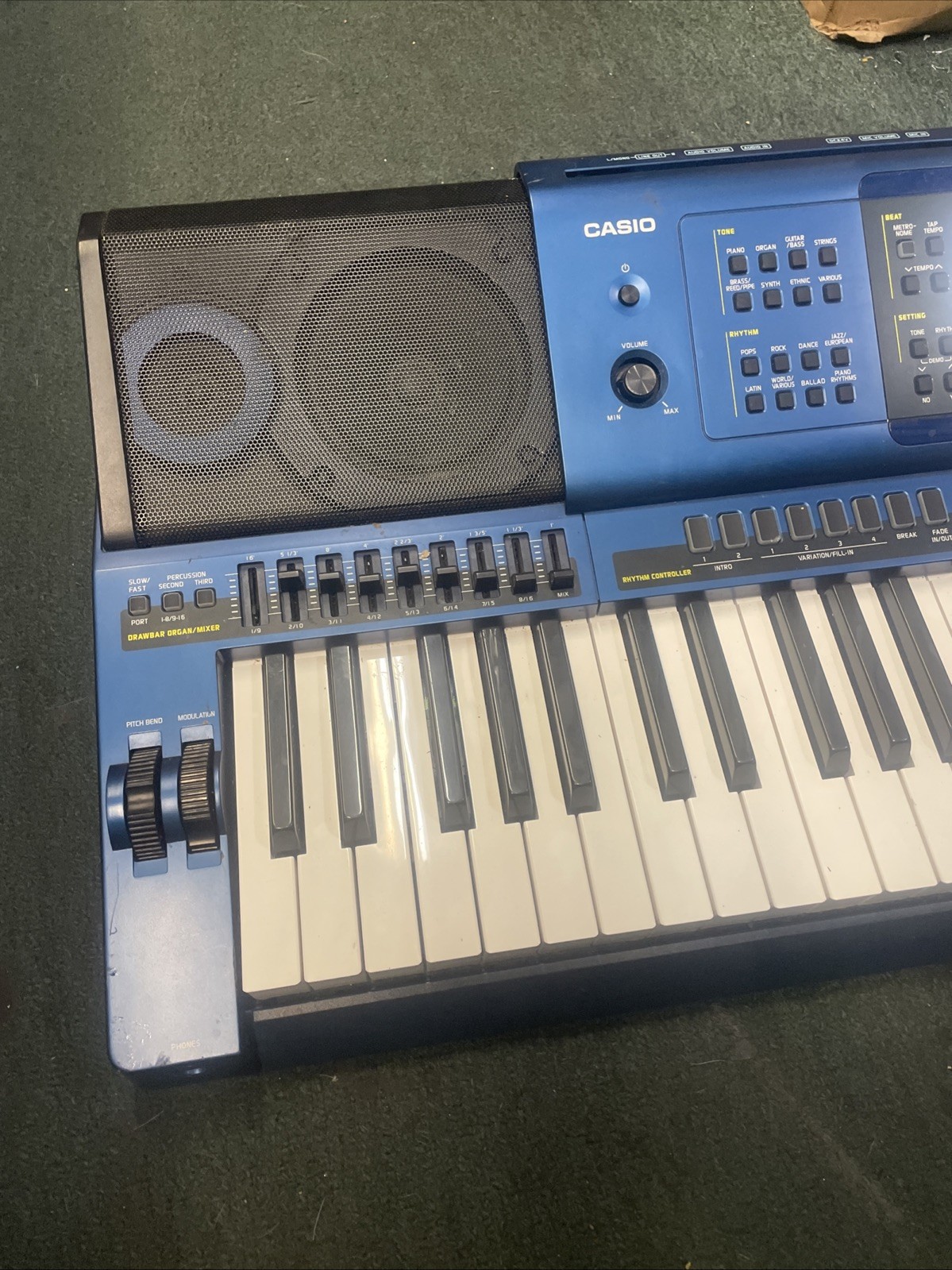 Casio MZ-X500 61-Key Workstation Keyboard Synth *Untested*