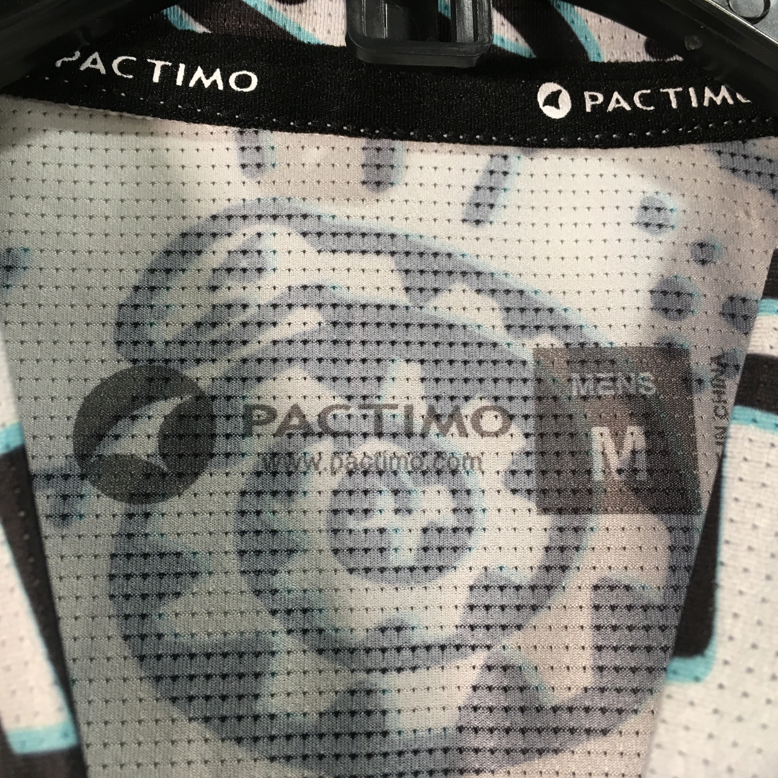 Pactimo SAL Team Short Sleeve Jersey, Size M - White/Black/Blue
