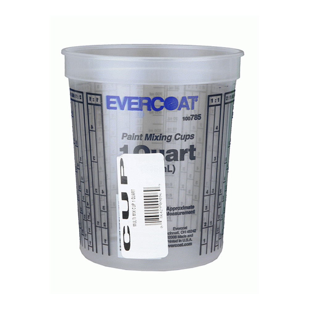 Install Bay CUP High Quality 1 Quart Marked Paint Mixing CUP Sold Per Piece New