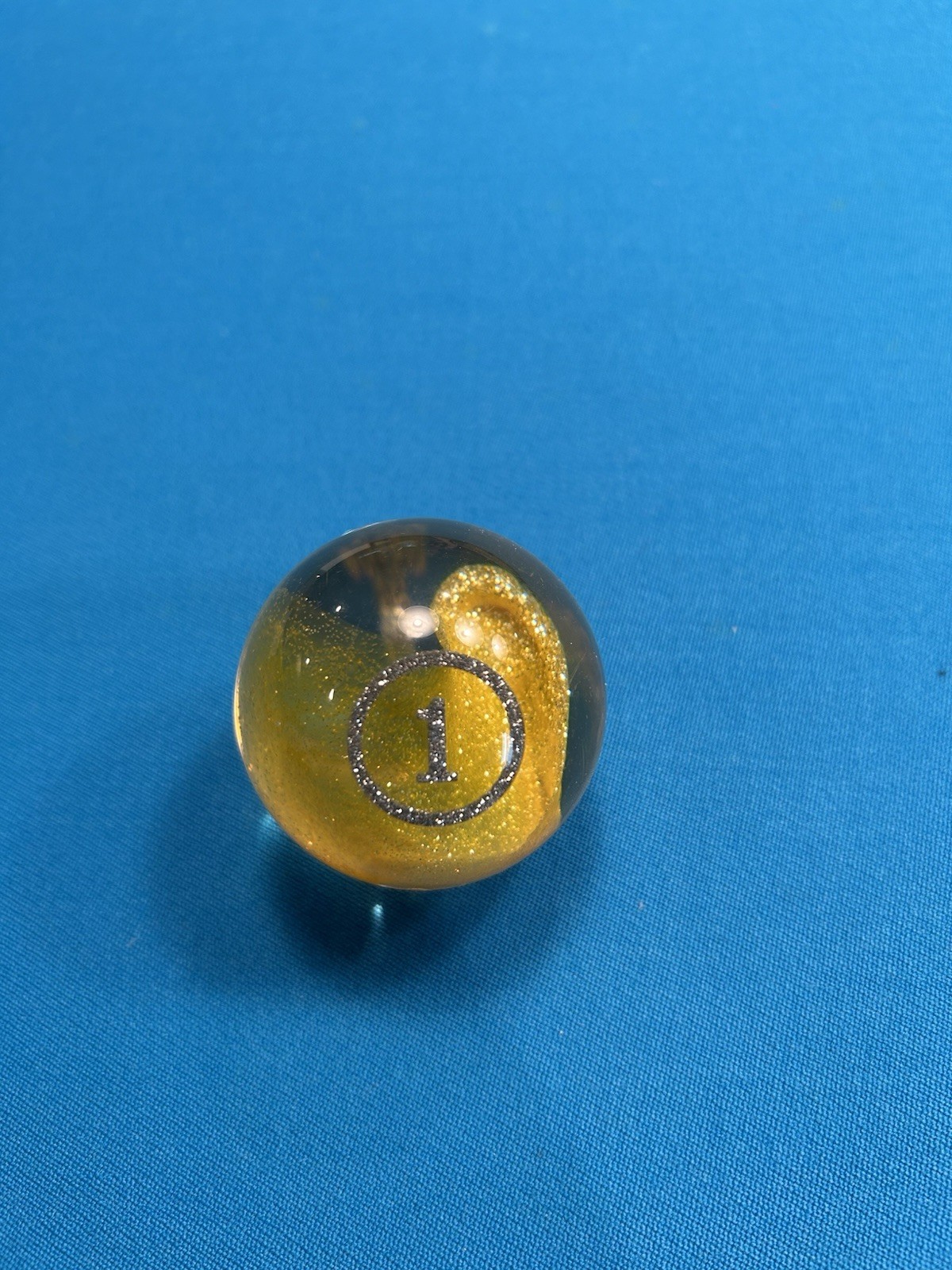RARE! Vigma Shangra La BEAUTIFUL Glitter Individual Pool Ball 1 Ball