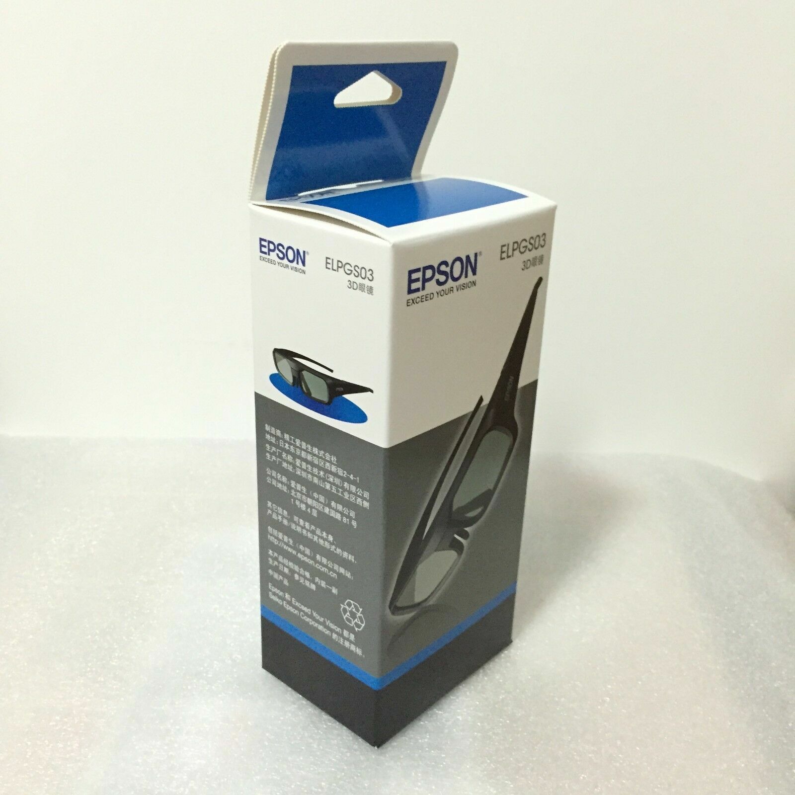 Genuine Epson ELPGS03 RF 3D Glasses for 2000 2030 3020e 5020UBe 5030UBe