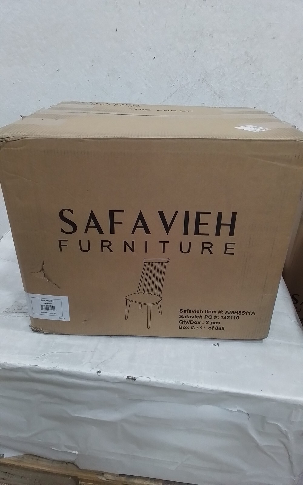 Safavieh BURRIS SIDE CHAIR, Reduced Price 2172733855 AMH8511A