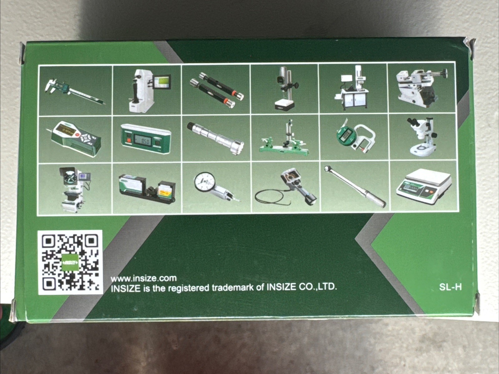 Insize Compact Electronic Digital Indicator, .2"/5mm, resolution .0005"/0.01mm