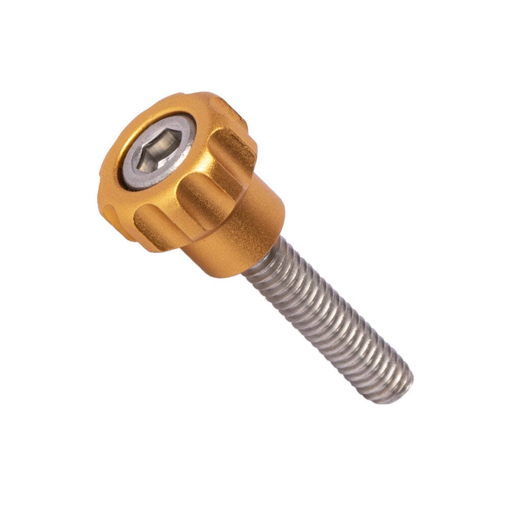Exalt Axe V2 Feedneck Thumbscrew - Fits Empire, Dye Markers - Gold