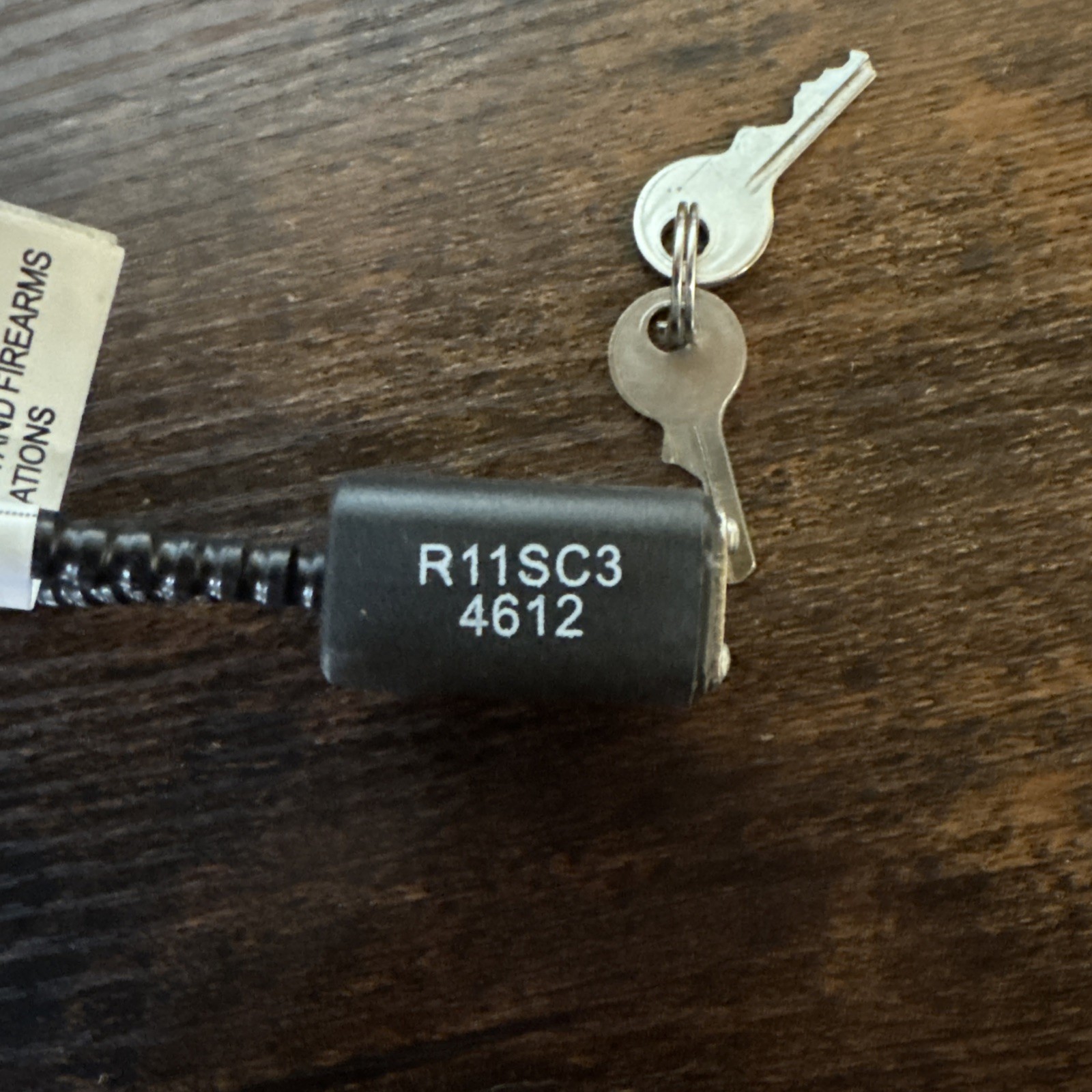 New Springfield Armory Cable Gun Lock This Is From My Hellcat