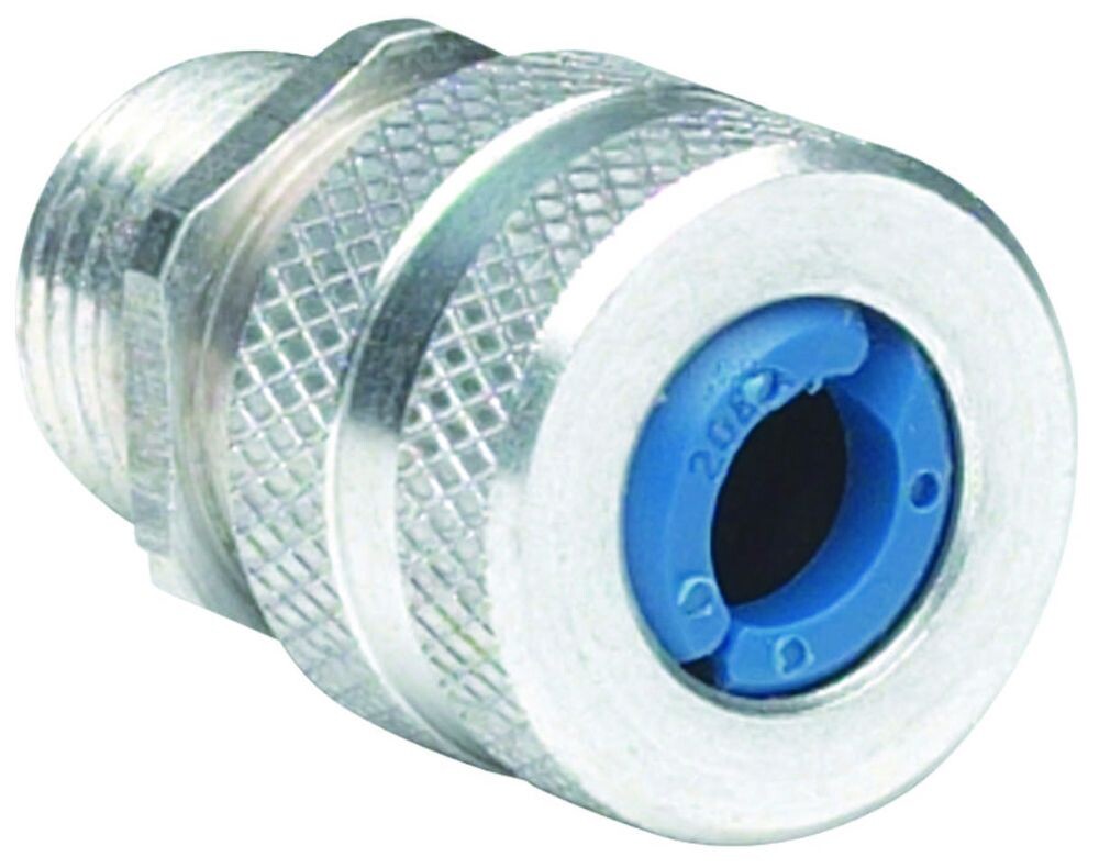 Killark ZS209, Cord Connector, 3/4In Alum Cord Conn Ranges .500-.625, 1 PC