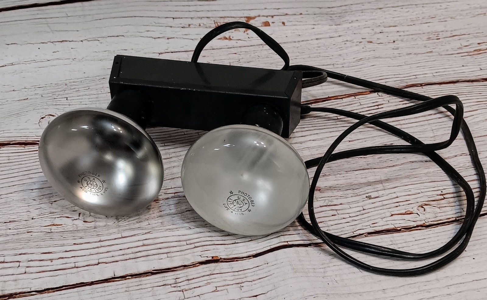 Vintage Sears Model 8818 Electric GAF Twin Lamp Movie Light