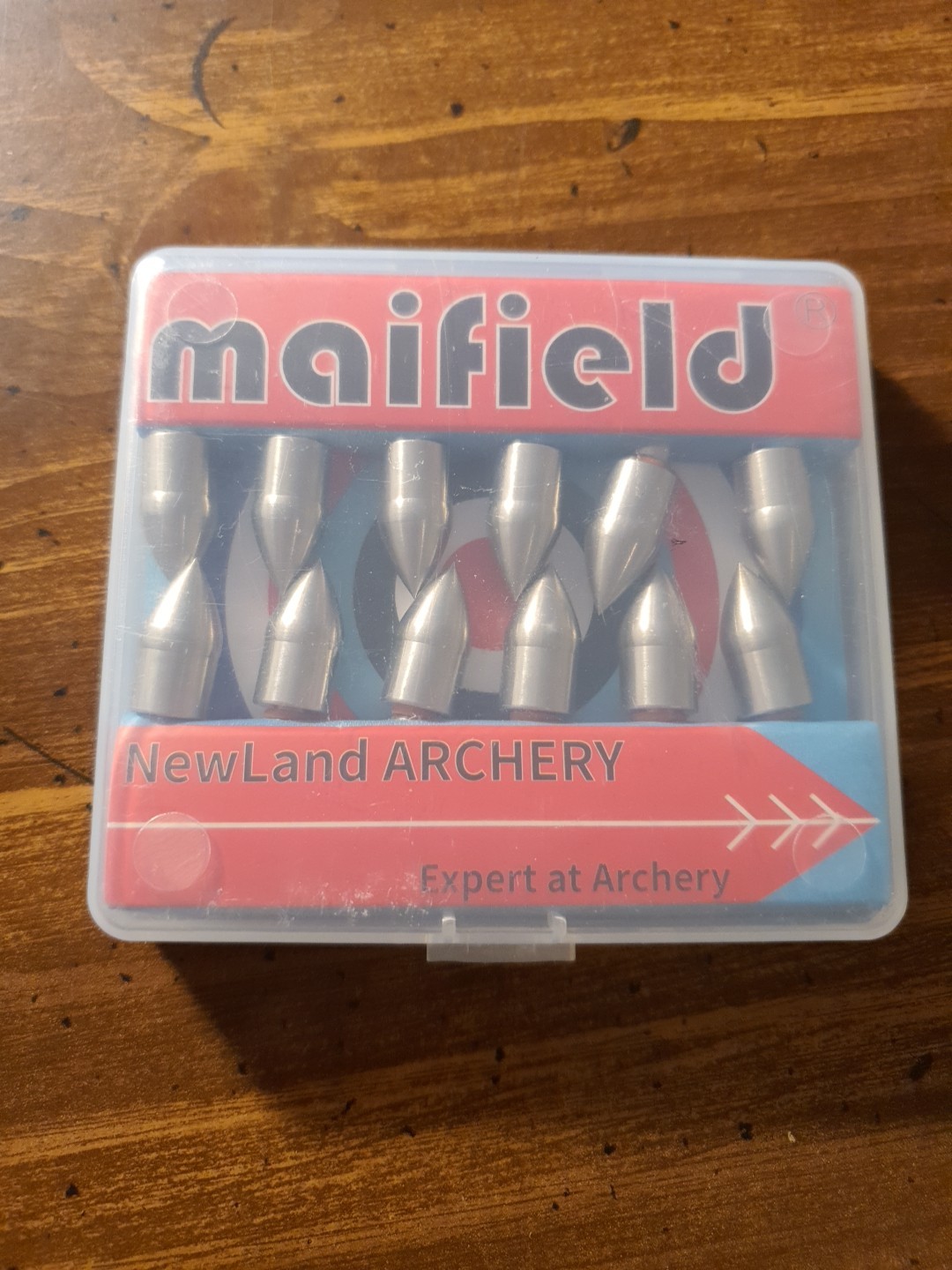 Maifield NewLand Archery Stainless Steel 125gr. OD 11/32" Field Points