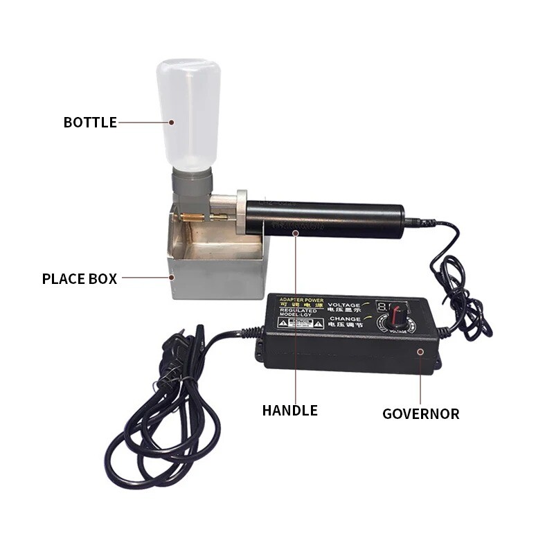 AC 110V/220V Handheld Leather Oil Edge Machine Semi-automatic Oil Edge Machine