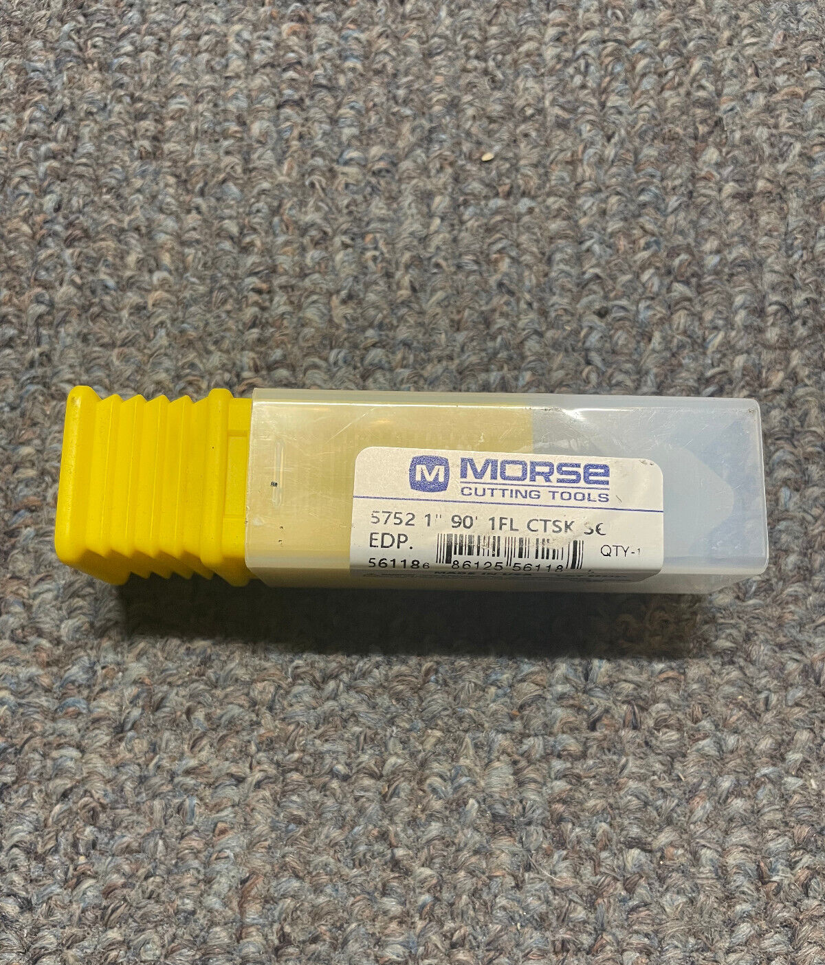 Morse 1" 90 Degree single flute Carbide Countersink