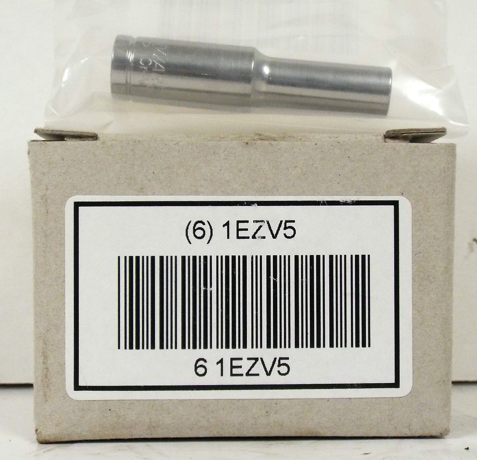 6 NEW WESTWARD 1EZV5 1/4" DRIVE, 6mm SOCKET SIZE, 12 PT. NIB ***MAKE OFFER***