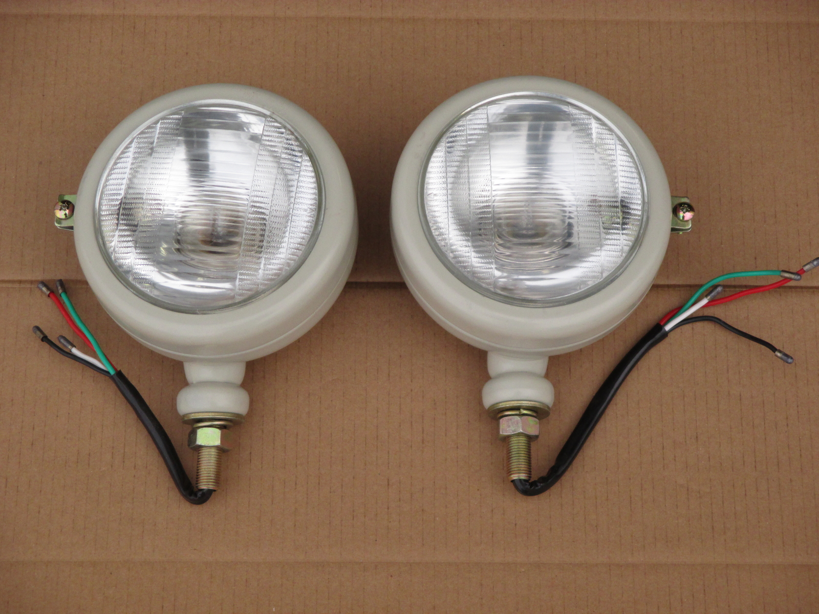 HEADLIGHT LAMP SET LH + RH 12V FOR FORD LIGHT 840 850 860 8N 9N NAA