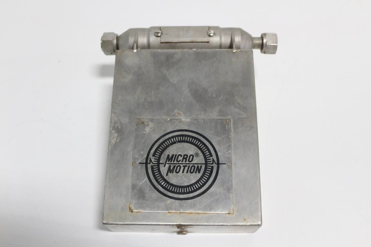 Micro Motion D25S-SS Mass Flow Sensor