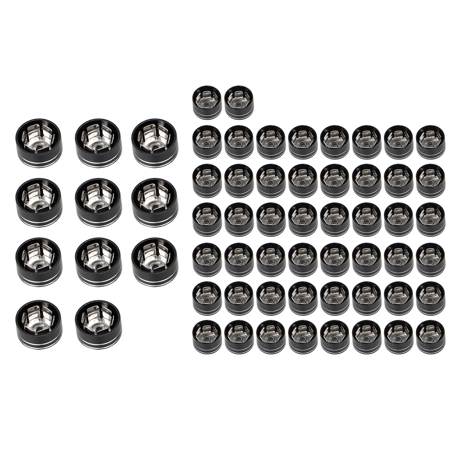 61X Topper Engine Bolt Covers For Harley Heritage Softail Slim FLS Custom FXSTC