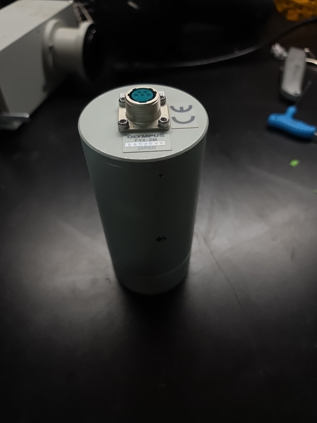 Olympus Microscope FVX-ZM Motorized Z-Axis Unit Working
