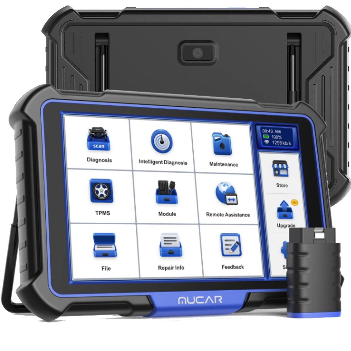 MUCAR VO8  OBD2 Scanner Bidirectional E.CU Coding Auto Diagnostic34+Service USA