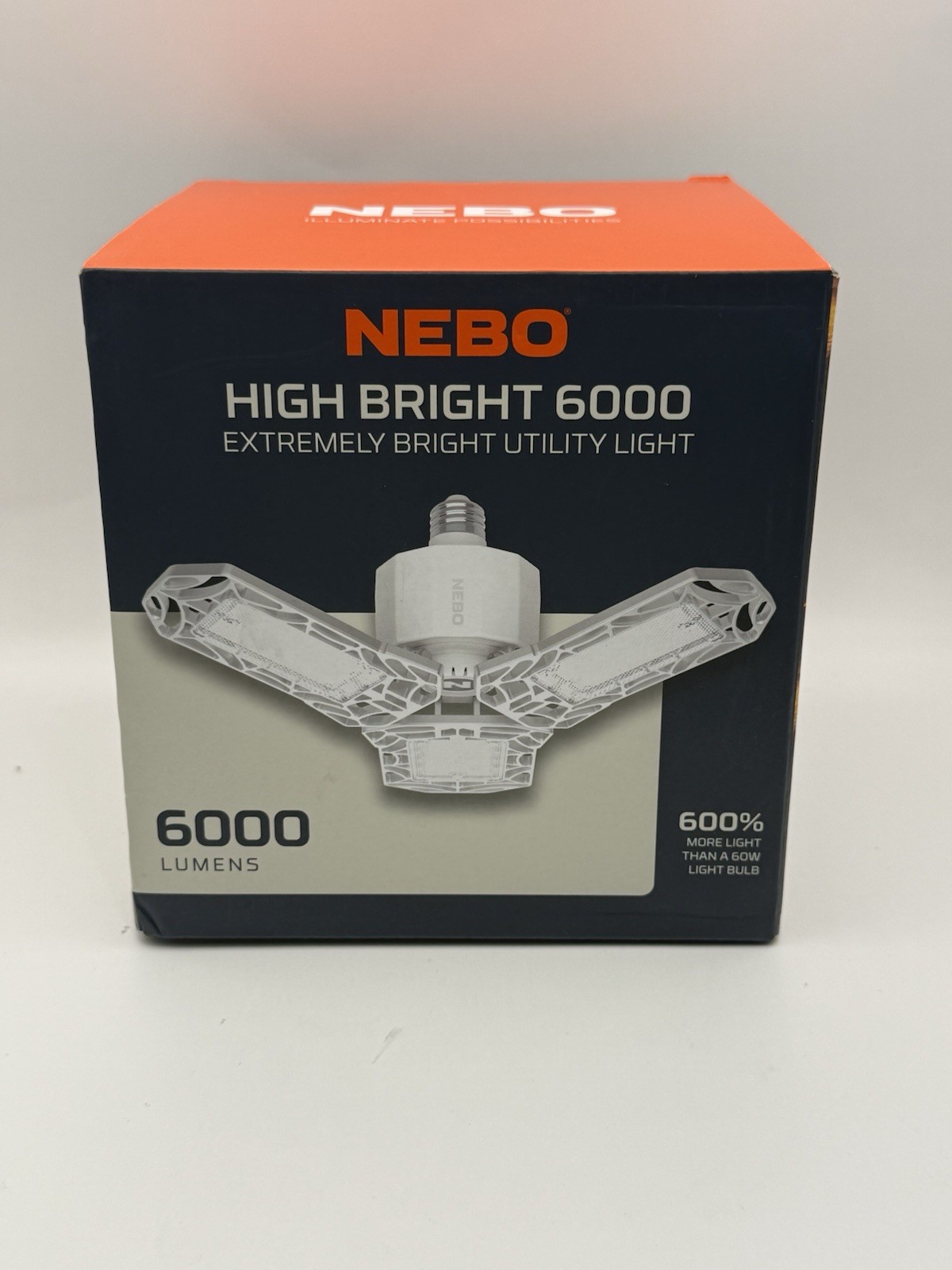 NEBO High Bright 6000 Lum Utility Light Extremely Bright Utility Light