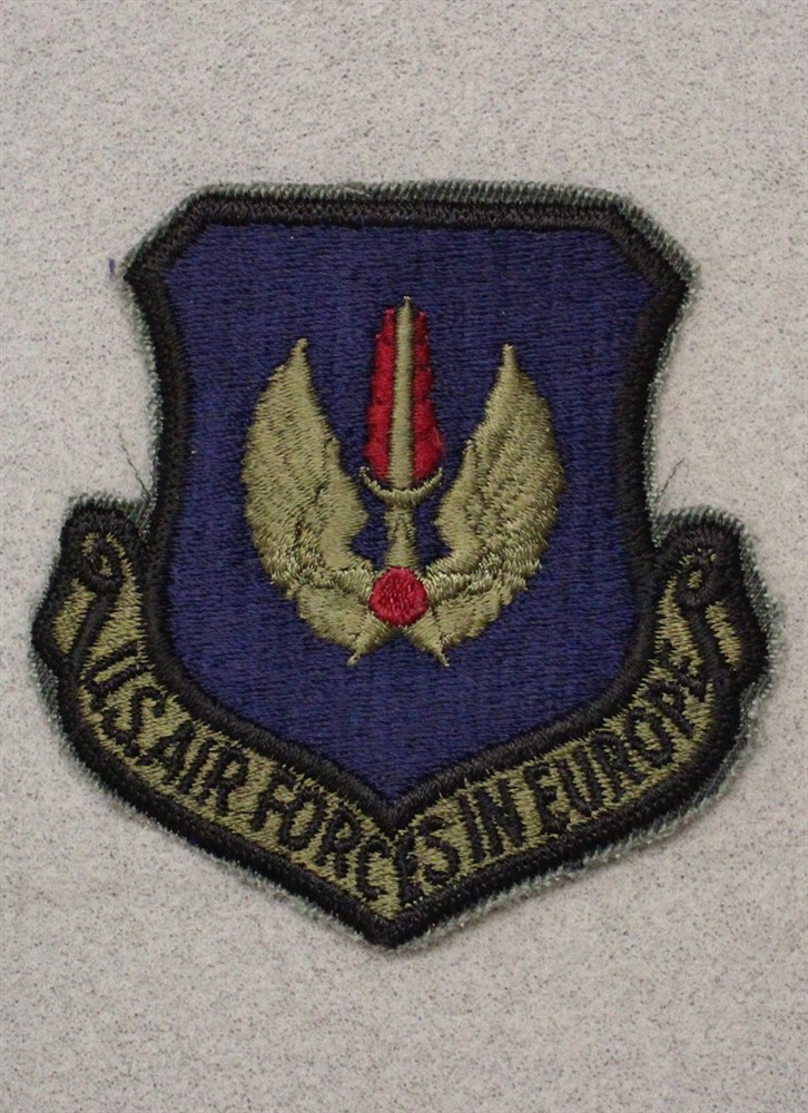 USAF Air Force Patch 088: U.S. Air Forces Europe - subdued, 3"