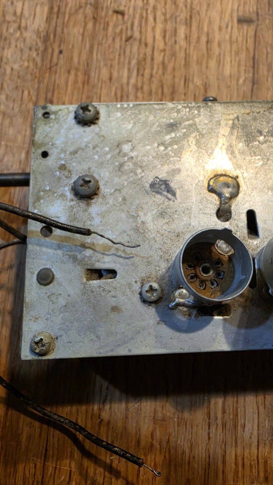 Vintage Mallory Inductuner Variable Inductor TV Tuner – May 1948 Untested.