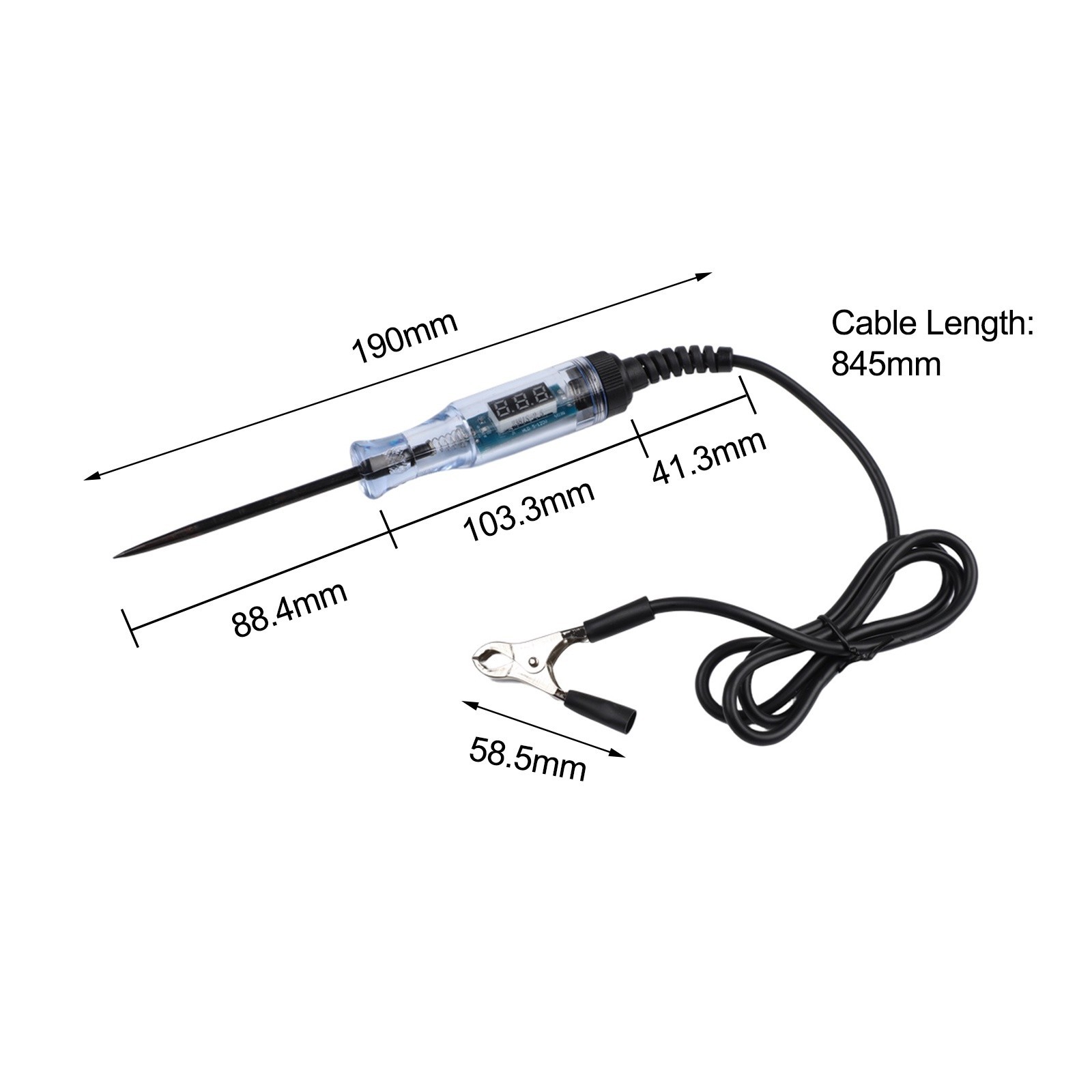 Auto Circuit Tester for versatile Voltage Range Positive And Negative LED