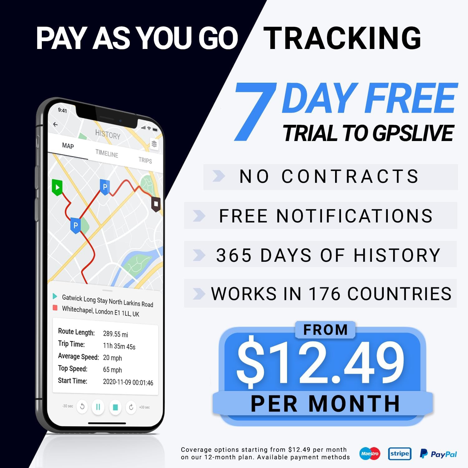 REWIRE SECURITY DB2-4G GPS Tracker for Vehicles – Real-Time Vehicle Tracking