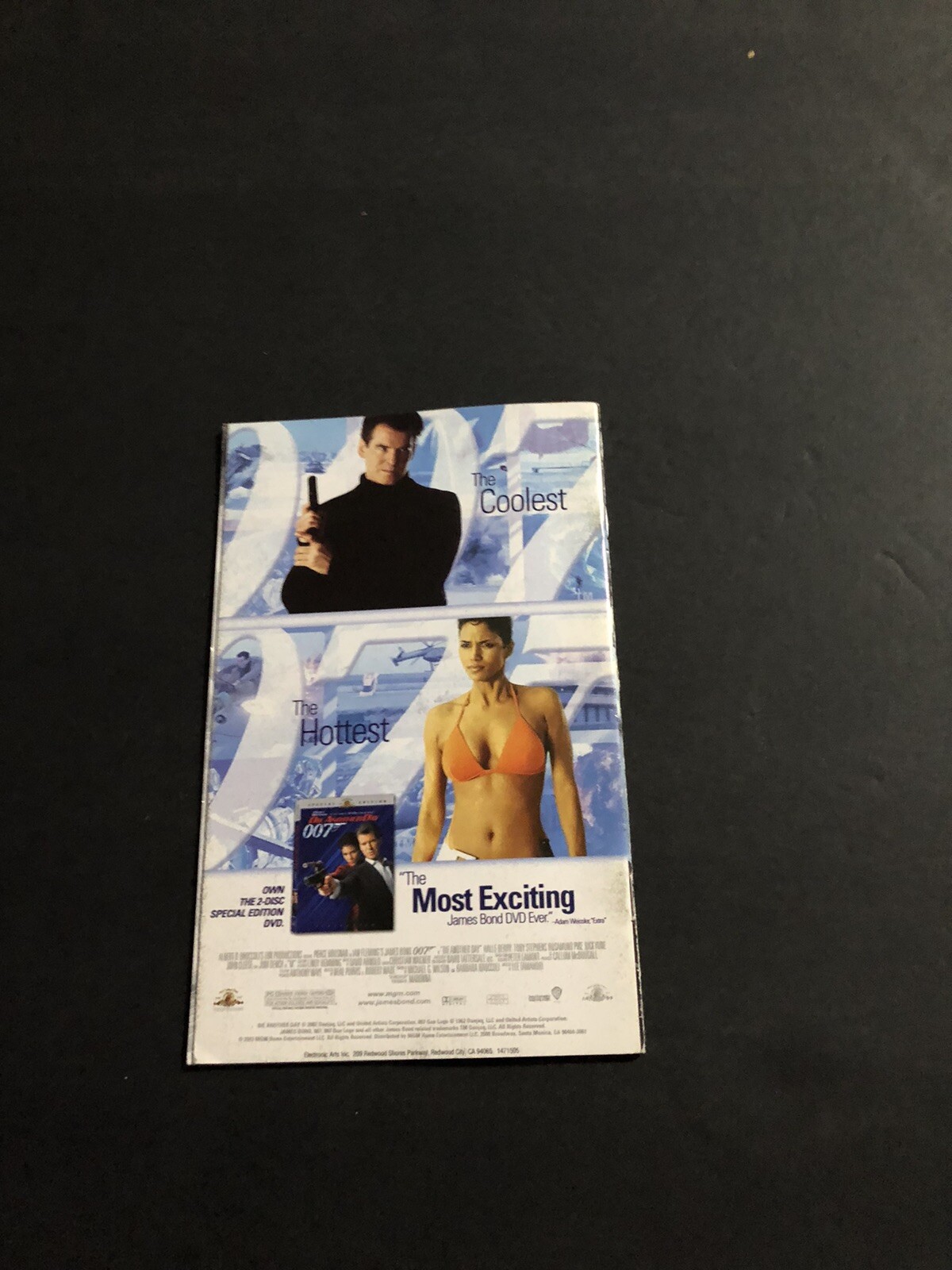 007 everything or nothing xbox Manual Only